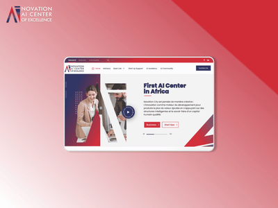 Novation AI Center of Excellence Website - Web Application
