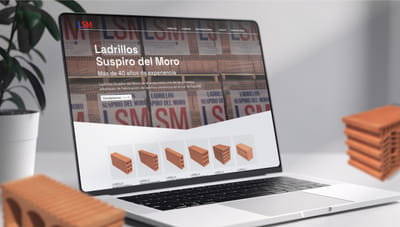 Diseño y desarrollo web Ladrillos Suspiro del Moro - Graphic Design
