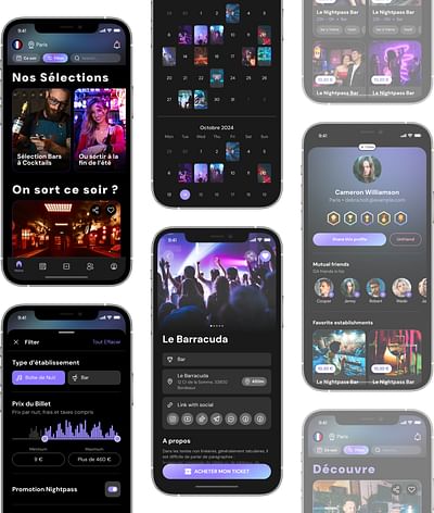 NightPass - Website Creatie