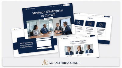 Alterra Conseil - Webseitengestaltung