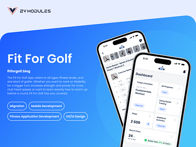 Fit For Golf - fitness mobile app for golfers - App móvil