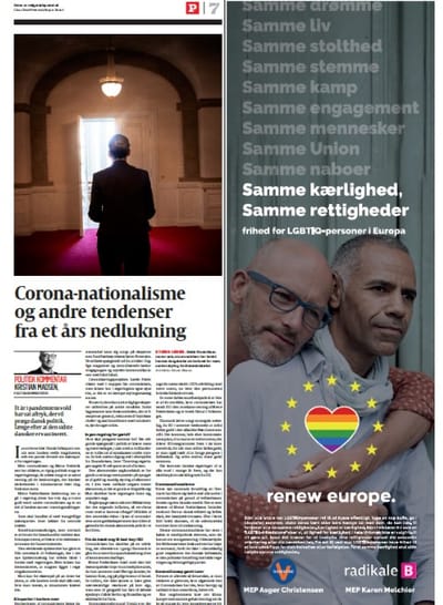 Renew Europe - Visual campaign & content creation - Online Advertising