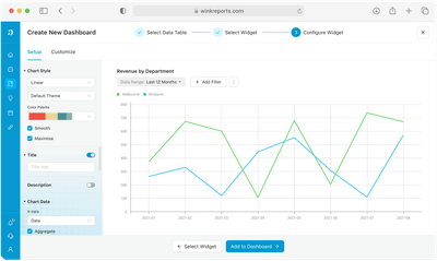 UX / UI Redesign for a Business Reporting SaaS - Ergonomy (UX/UI)