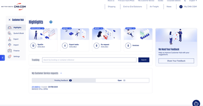 Conception et implémentation de la page d'accueil connecté - Web Application