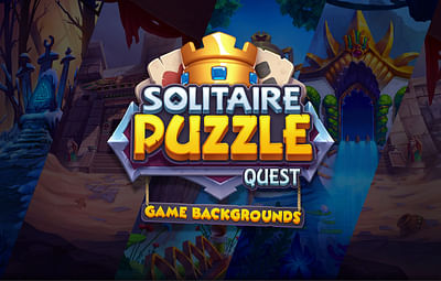 Solitaire Puzzle (Game Backgrounds) - Graphic Design