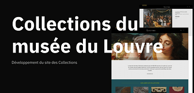 Collections du musée du Louvre - Web Application