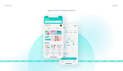 Medicine delivery | UX/UI - Mobile App