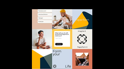 Online Form Builder Branding - Paperform - Branding y posicionamiento de marca