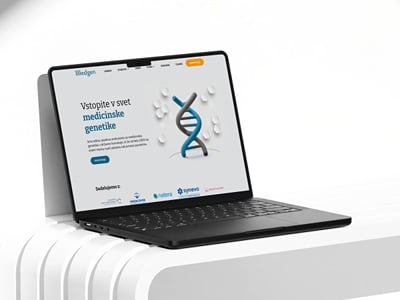 Medgen: a clearer website and paid ads for a genetics clinic - Webseitengestaltung