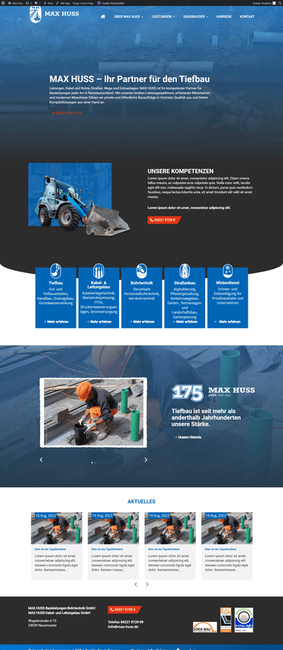 Website Creation - Webseitengestaltung
