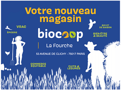 Biocoop Communication Magasins - Publicité