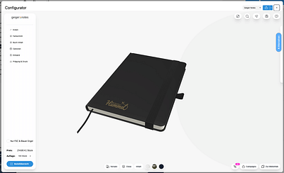 3D Produktkonfigurator - E-Commerce