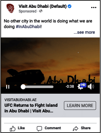 UFC 254 – Ticket Sales & App Promotion - Estrategia digital