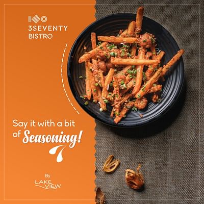 Product Showcasing campaign for 3seventy Bistro - Werbung