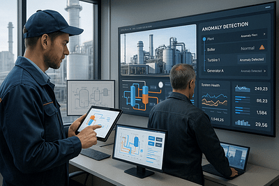 Smart monitoring of Heat and Power Plant​ - Künstliche Intelligenz