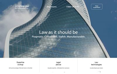 Legal document management and eCommerce platform - Software Development