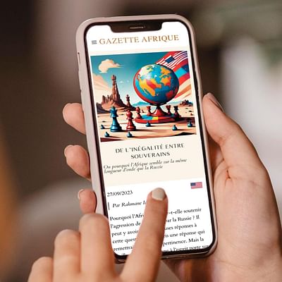 Gazette Afrique - Magazine Payant en ligne - Application web