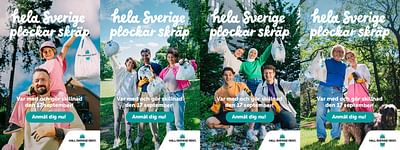Håll Sverige Rent, Nominated "Best Campaign" - Planification médias