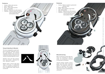 Design Industriel / Design Produit / Horlogerie - Design & graphisme