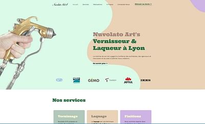 Refonte du site vitrine et optimisation du SEO - Référencement naturel