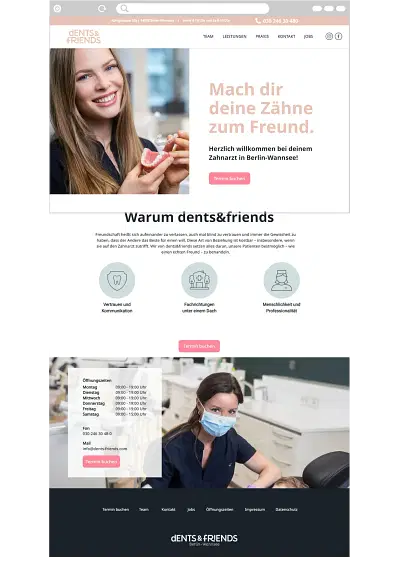 B2C WIX Webseite - Webseitengestaltung