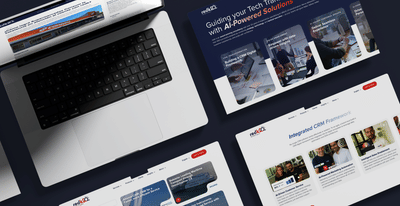 Desarrollo web Webflow con diseño UI/UX a medida - Creación de Sitios Web