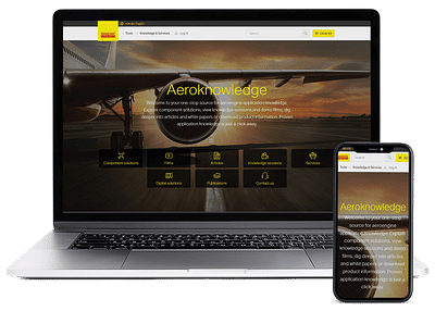 Sandvik Coromant Aeroknowledge - Web Project - Website Creation