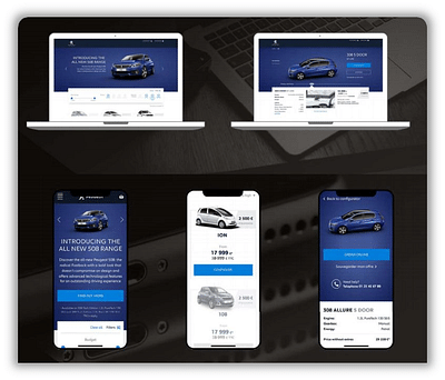 Citroen // Peugeot Online Konfigurator - Web Application