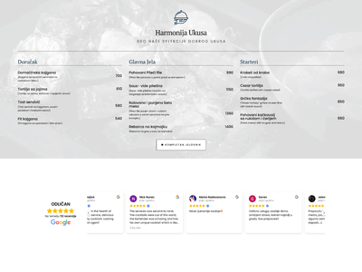 Creating Website For Bunny Restaurant & Bar - Website Creation