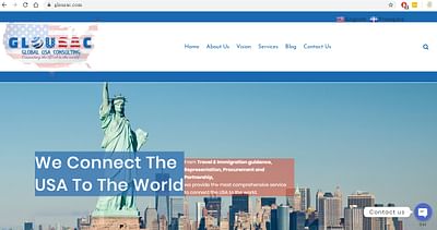 Website Design For A USA/Cameroon based Company - Création de site internet