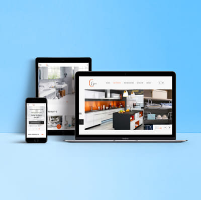 CG Cuisine | Site vitrine & publicité digital - Digital Strategy