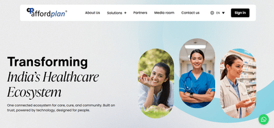 Website Design & Development for Affordplan - Markenbildung & Positionierung