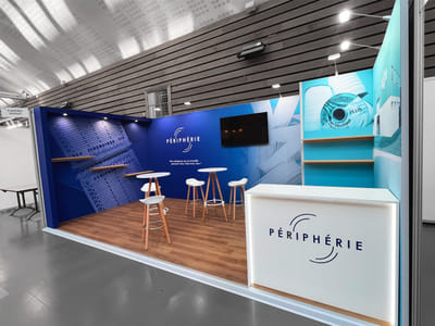 Conception et pose stand à La Rochelle - Périphérie - Evénementiel