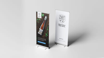 Reichsrat von Buhl - Außenwerbung