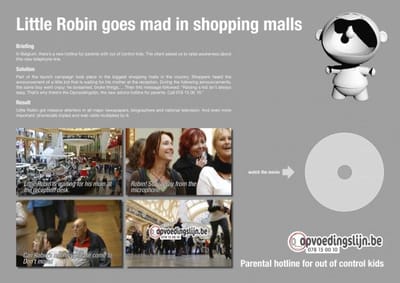 LITTLE ROBIN - Advertising