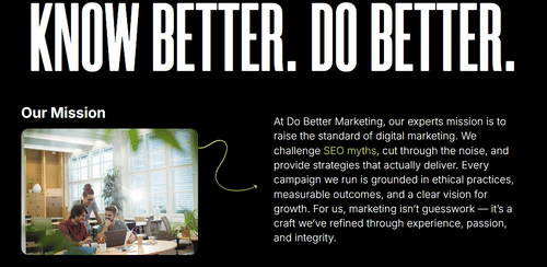 Do better Marketing cover