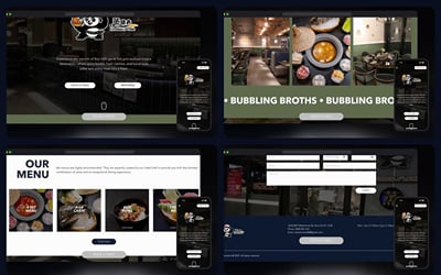 Hotpot restaurant website - Website Creatie