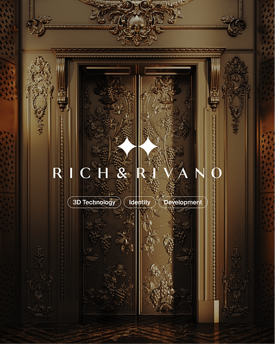 3D production and Webdesign for Rich and Rivano - Motion Design