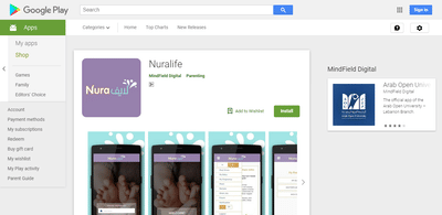 Nuralife - App móvil