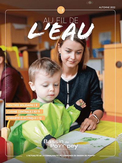 Magazine "Au fil de l'eau" : automne 2022 - Image de marque & branding