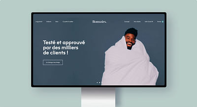 Projet Bonsoirs - Website Creatie
