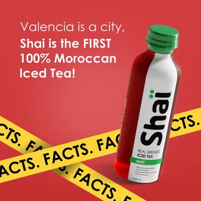la marque Shai Iced tea - Réseaux sociaux