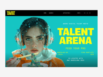 Desarrollo web | Talent Arena - MWC - Creación de Sitios Web