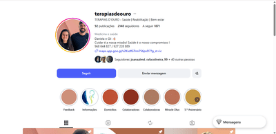 Terapias do Ouro - Content Strategy