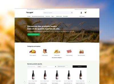 Création complète : Farm-good.com - Webseitengestaltung