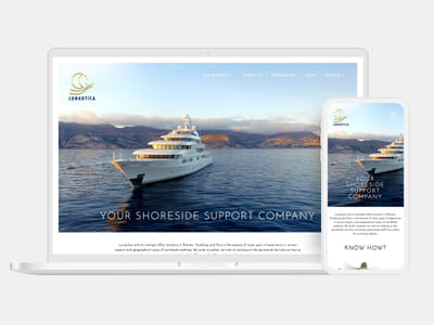 Website Design - Lunautica - Webseitengestaltung