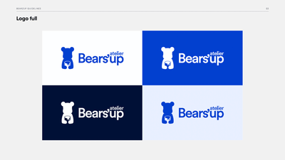 Charte graphique & identité visuelle pour Bears'up - Design & graphisme