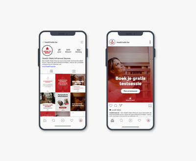 Health Mate: social media, online, print advertenties... - Online Advertising