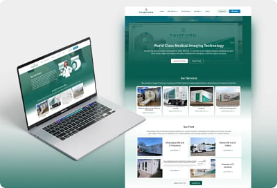 Web Design for a Medical Imaging Company - Website Creation