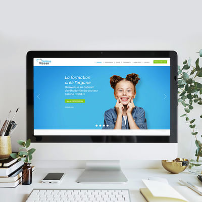 SITE WEB ORTHODONTIE - Création de site internet